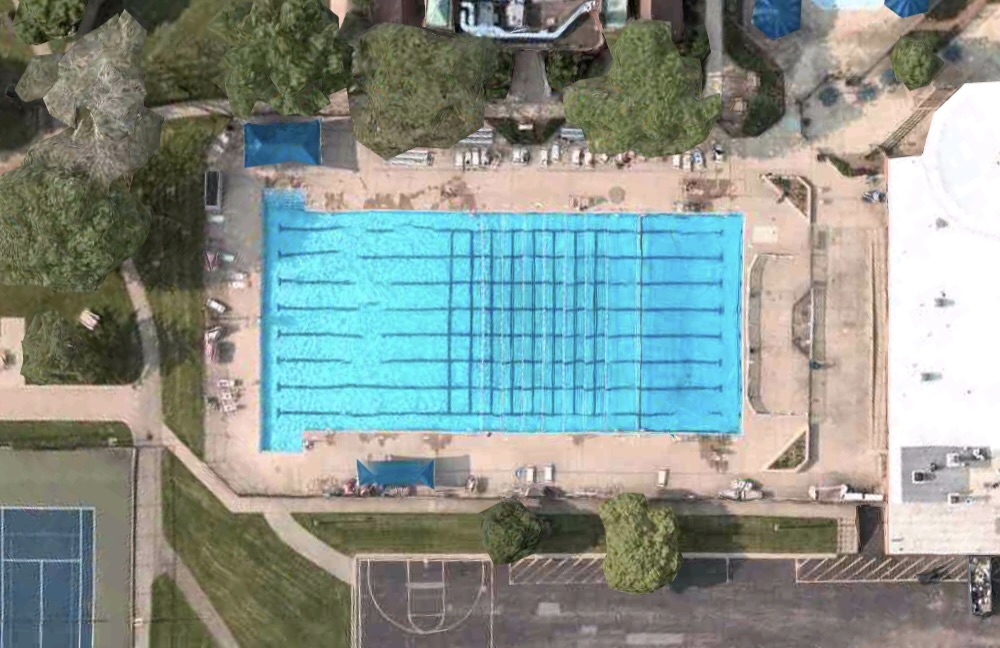 Satellite Reference Image of Recreation Pool